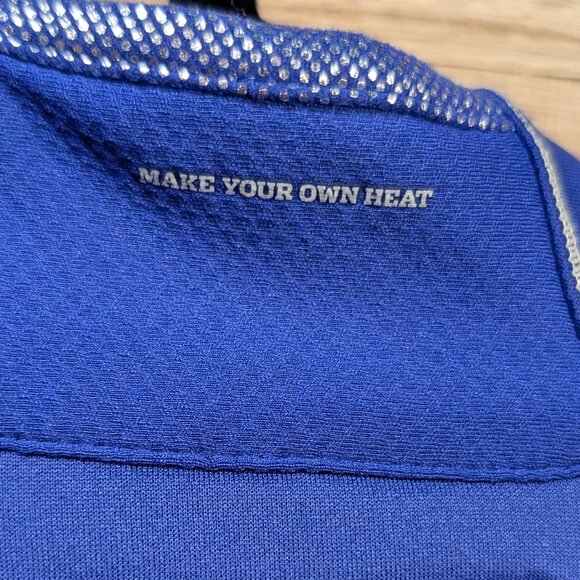 Columbia Omni-Heat Royal Blue Half-Zip Pullover Size XL - Picture 11 of 11